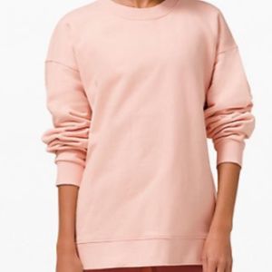 lululemon Perfectly oversized crew Pink. Tags removed.